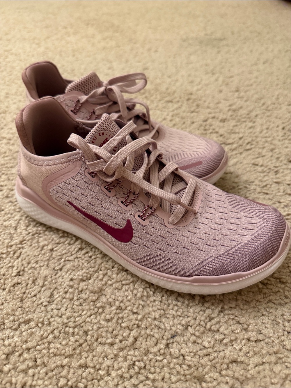 Nike Women’s Pink Free Run Sneakers